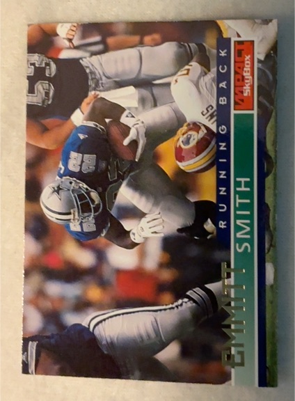 1995 SkyBox Impact #41 Emmitt Smith — front