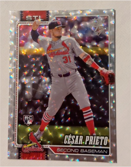 2026 Topps Series 1 #95 César Prieto — front