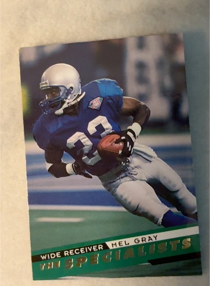 1995 SkyBox Impact #152 Mel Gray — front