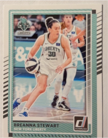 2025 Panini Donruss WNBA #63 Breanna Stewart — front