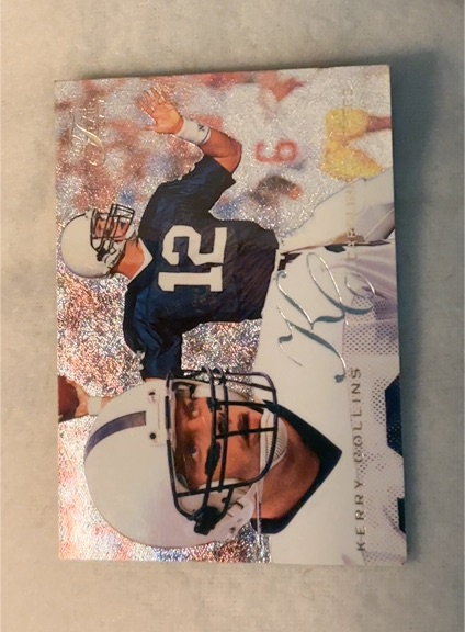 1995 Fleer Flair Preview #4 Kerry Collins — front
