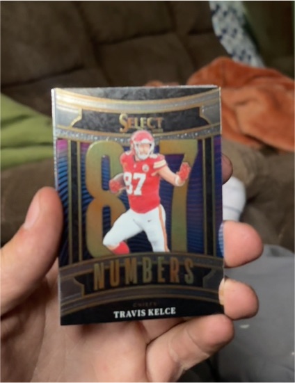 2025 Panini Select #87 Travis Kelce — front