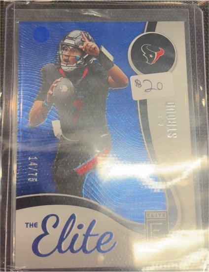 2025 Panini Donruss Elite #13 C.J. Stroud The Elite Houston Texans — front