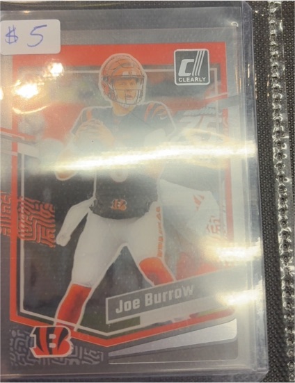 2023 Panini Donruss Clearly #11 Joe Burrow — front