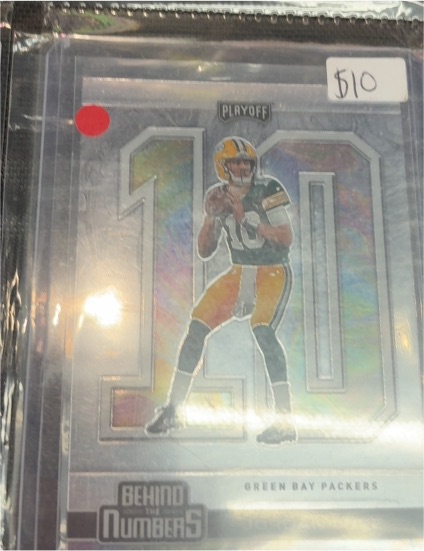 2020 Panini Playoff Behind The Numbers #BTN-27 Jordan Love — front