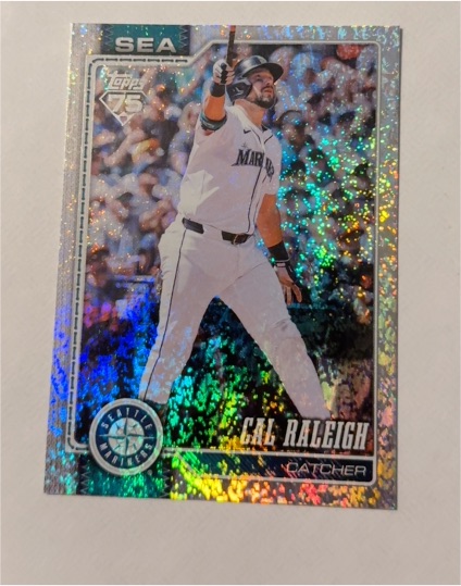 2026 Topps Series 1 #140 Cal Raleigh — front