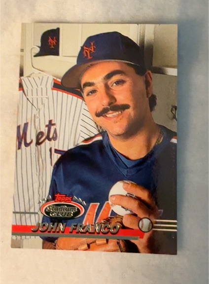1993 Topps Stadium Club #316 John Franco — front