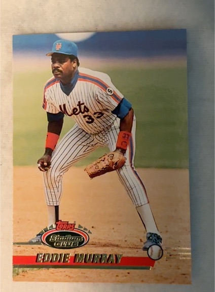 1993 Topps Stadium Club #50 Eddie Murray — front