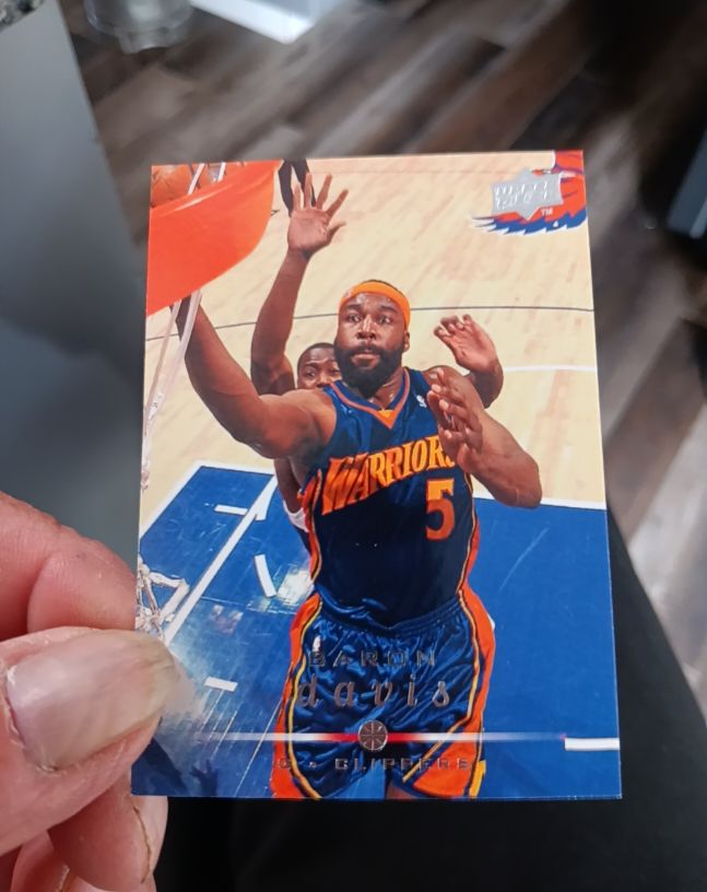 2008-09 Upper Deck #55 Baron Davis — front