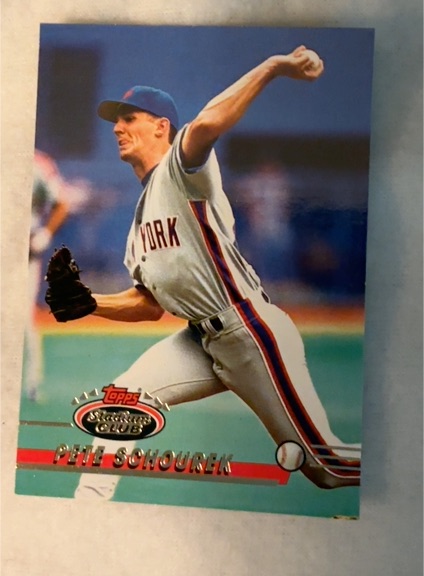 1993 Topps Stadium Club #238 Pete Schourek — front
