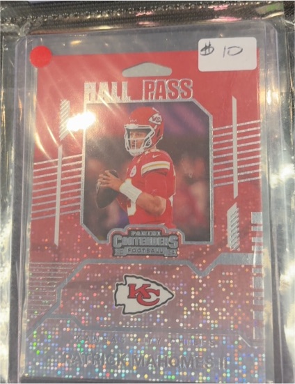 2024 Panini Contenders #1 Patrick Mahomes II Hall Pass — front