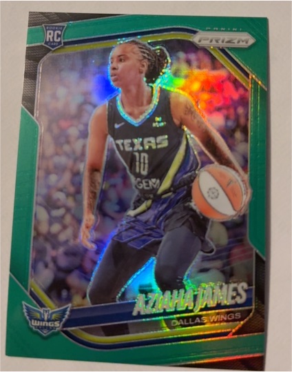 2025 Panini Prizm #83 Aziaha James — front