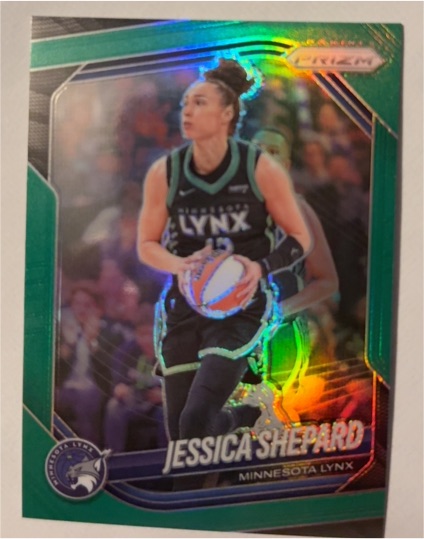 2025 Panini Prizm WNBA #137 Jessica Shepard — front
