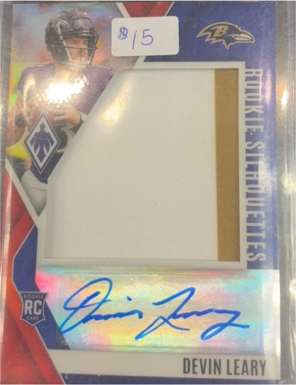 2024 Panini Phoenix Rookie Silhouettes #RS-DLY Devin Leary — front