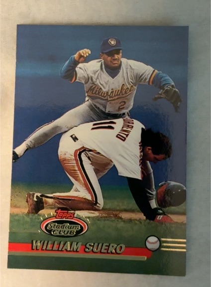1993 Topps Stadium Club #377 William Suero — front