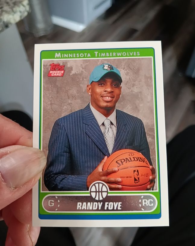2006-07 Topps #250 Randy Foye — front