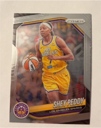 2025 Panini Prizm WNBA #136 Shey Peddy — front