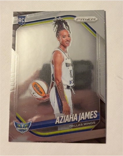 2025 Panini Prizm WNBA #141 Aziaha James — front