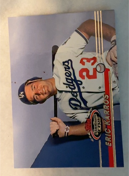 1993 Topps Stadium Club #528 Eric Karros — front