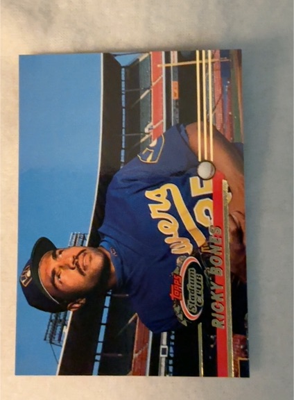 1993 Topps Stadium Club #225 Ricky Bones — front