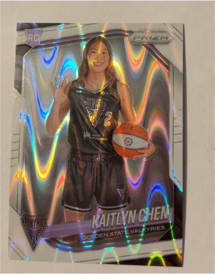 2025 Panini Prizm WNBA #143 Kaitlyn Chen — front