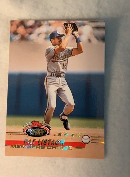 1993 Topps Stadium Club Members Choice #293 Pat Listach Milwaukee Brewers — front