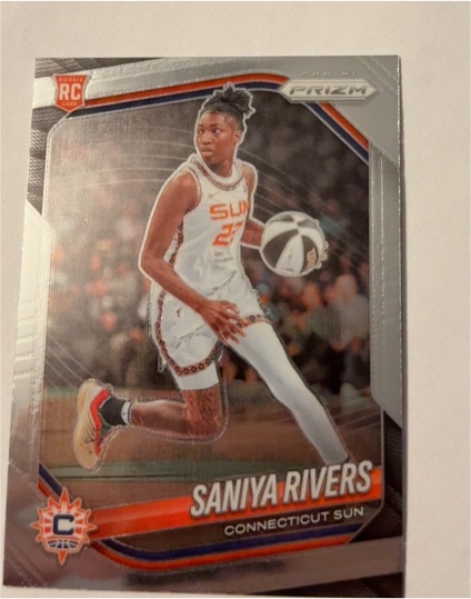 2025 Panini Prizm WNBA #131 Saniya Rivers — front