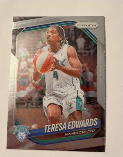 2025 Panini Prizm WNBA #126 Teresa Edwards — front