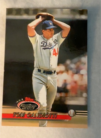 1993 Topps Stadium Club #325 Tom Candiotti — front
