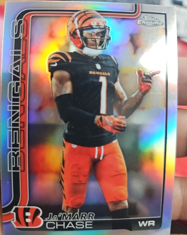 2025 Topps Chrome #58 Ja'Marr Chase — front