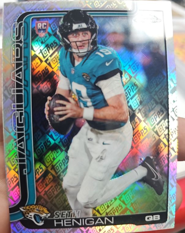 2025 Topps Chrome #399 Seth Henigan — front