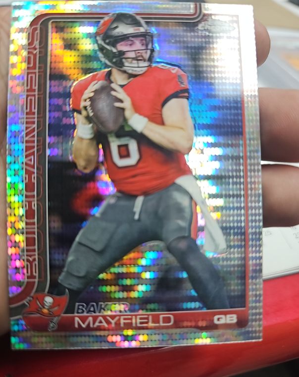 2025 Topps Chrome #281 Baker Mayfield — front