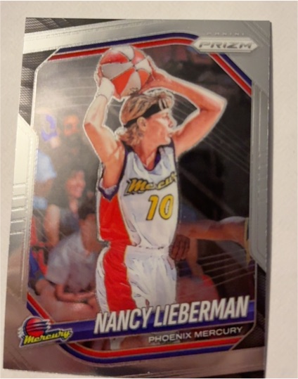2025 Panini Prizm WNBA #34 Nancy Lieberman — front