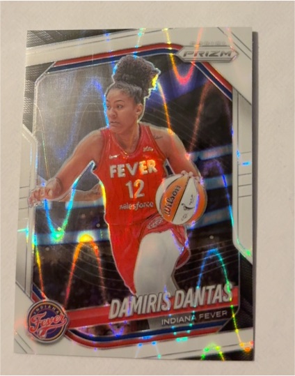 2025 Panini Prizm WNBA #42 Damiris Dantas — front