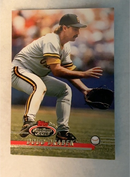 1993 Topps Stadium Club #167 Doug Drabek — front