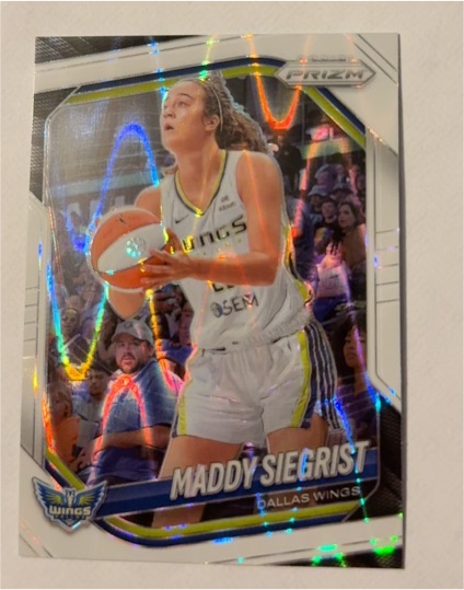 2025 Panini Prizm WNBA #50 Maddy Siegrist — front