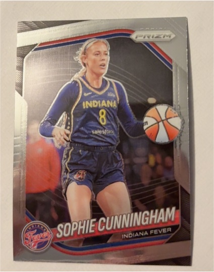 2025 Panini Prizm #63 Sophie Cunningham — front