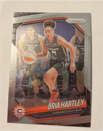 2025 Panini Prizm WNBA #86 Bria Hartley — front