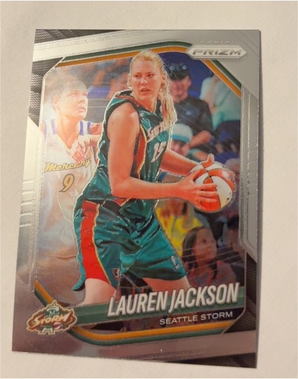 2025 Panini Prizm WNBA #91 Lauren Jackson — front