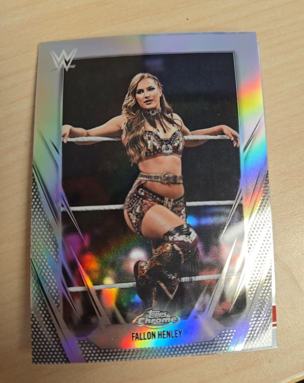 2026 Topps Chrome WWE #165 Fallon Henley — front