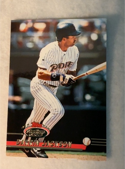 1993 Topps Stadium Club #19 Darrin Jackson — front