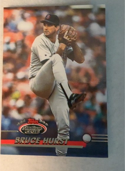 1993 Topps Stadium Club #347 Bruce Hurst — front