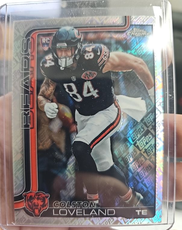2025 Topps Chrome #345 Colston Loveland — front