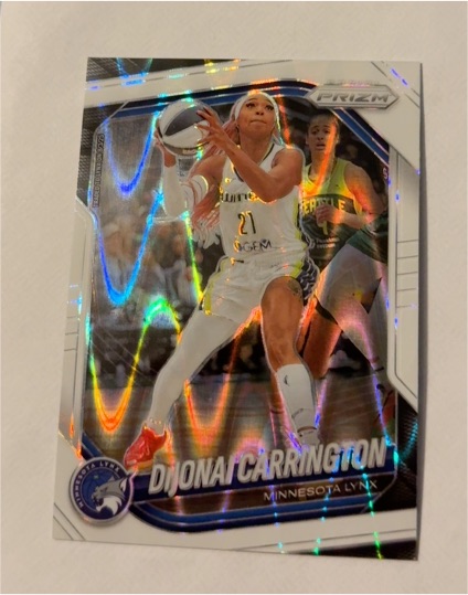 2025 Panini Prizm WNBA #9 Dijonai Carrington — front