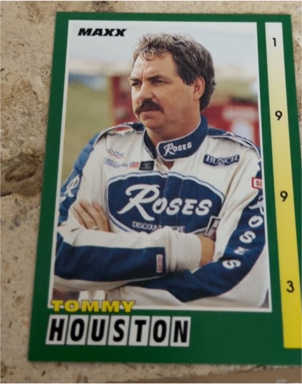 1993 Maxx #50 Tommy Houston — front