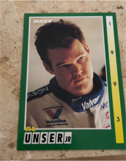 1993 Maxx #1 Al Unser Jr — front