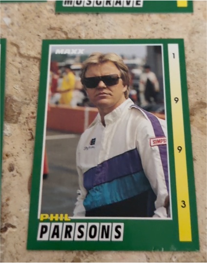 1993 Maxx #41 Phil Parsons — front