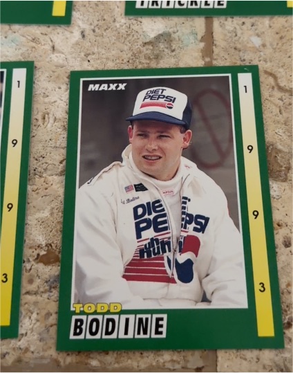 1993 Maxx #1 Todd Bodine — front