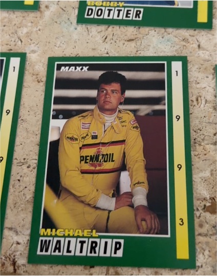 1993 Maxx #30 Michael Waltrip — front