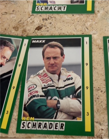 1993 Maxx #25 Ken Schrader — front